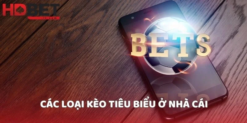 Các loại kèo tiêu biểu ở nhà cái
